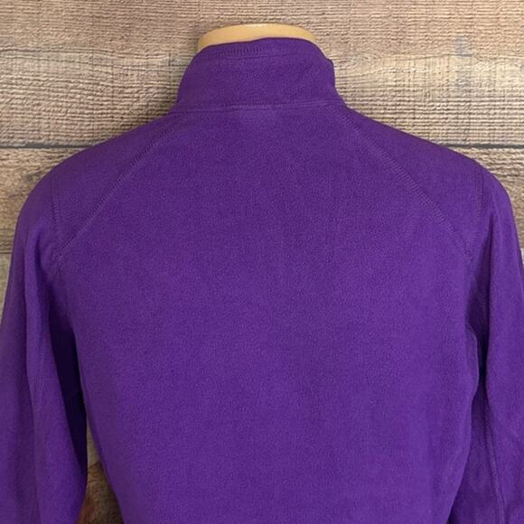North Face TKA 100 Microvelour Glacier Fleece Pullover Top Purple Size Small - Picture 6 of 9